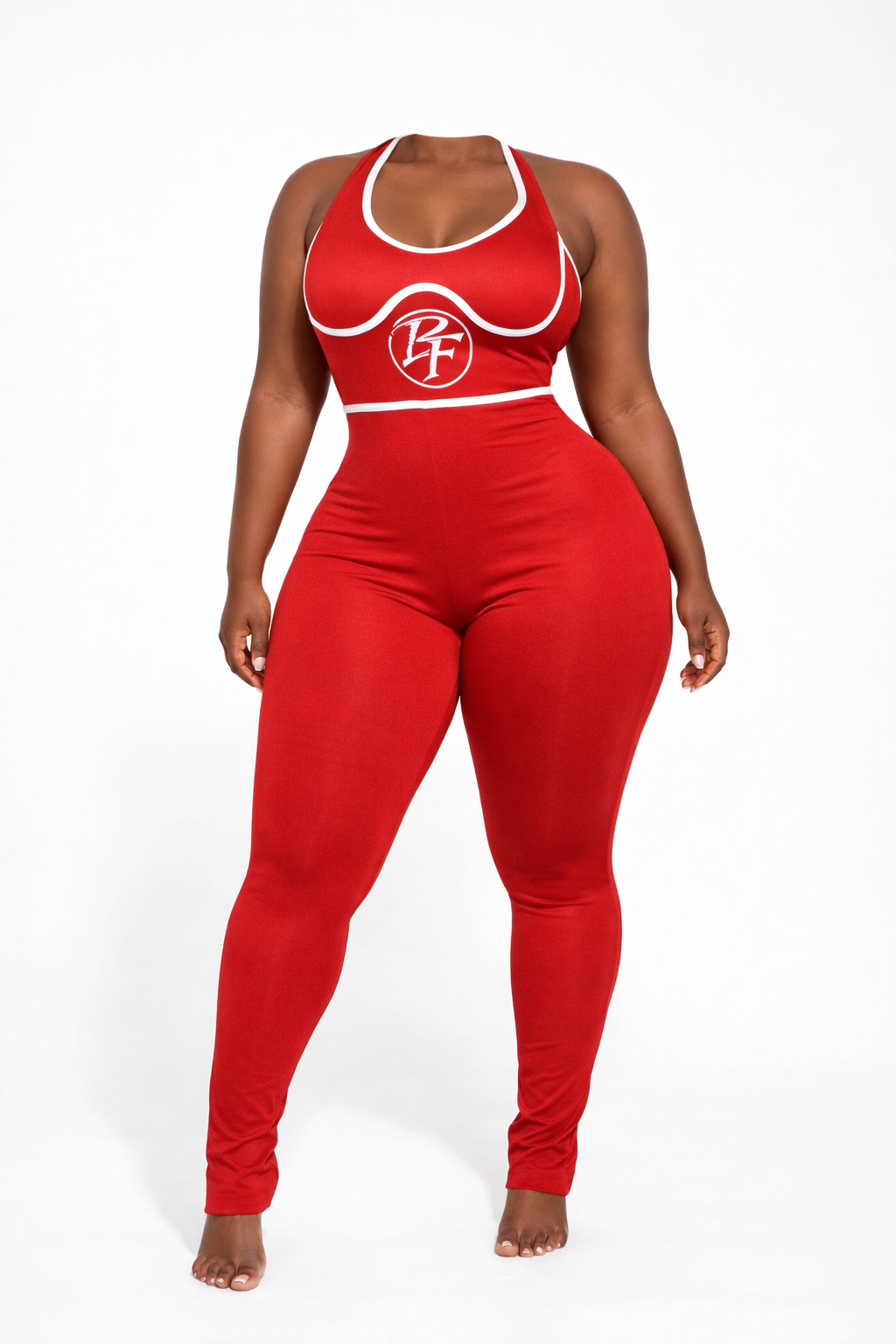 BFitted Backless Jumpsuit Shaper